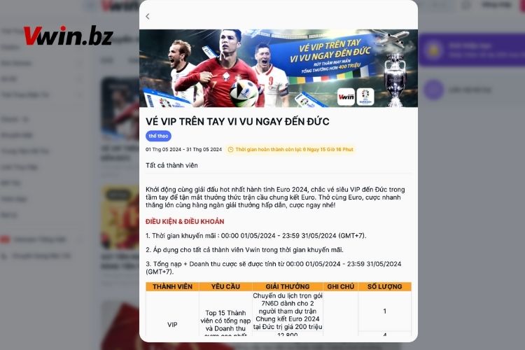 Vé vip liền tay vi vu ngay đến Đức để cuồng nhiệt cùng Euro